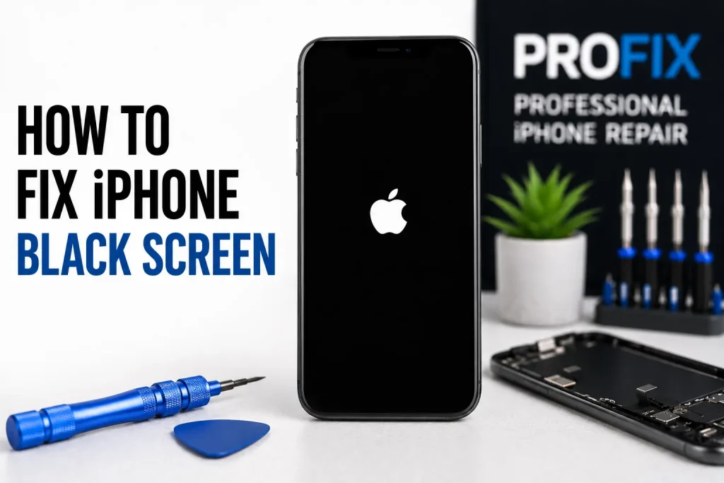 How to Fix iPhone Black Screen Troubleshooting and Repair Guide