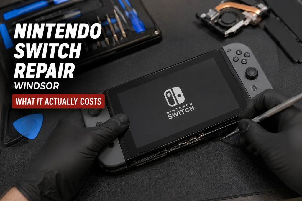 Nintendo Switch Repair Windsor: What It Actually Costs