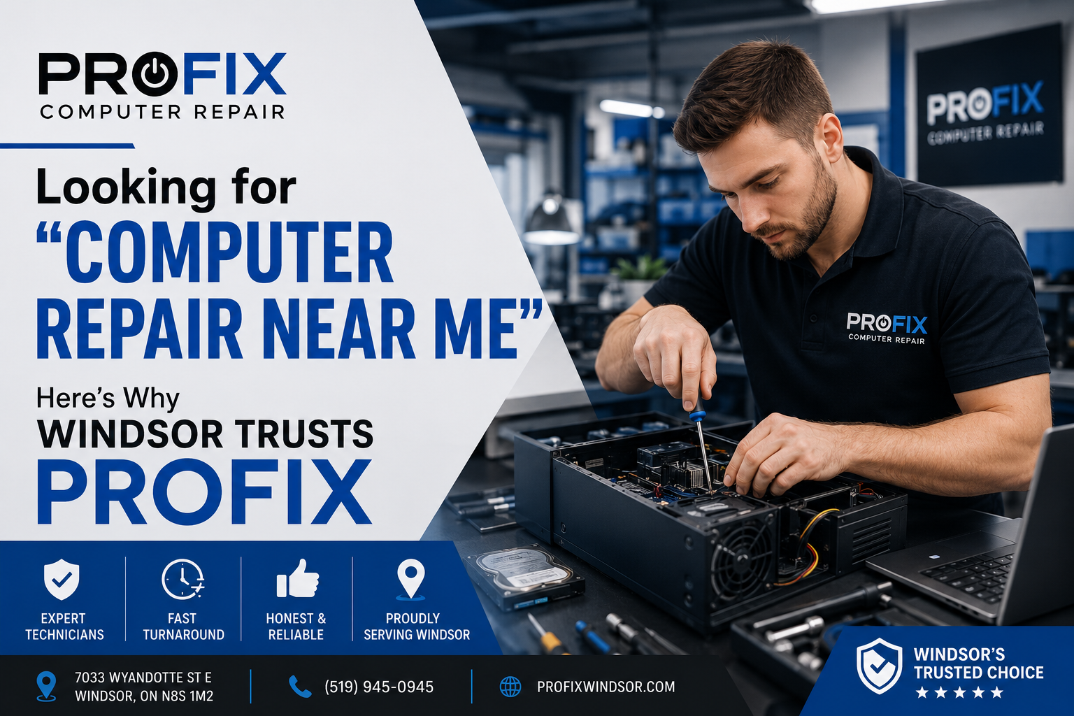 Computer & Laptop Repair Near You in Windsor | ProFix Cell Phone Repair